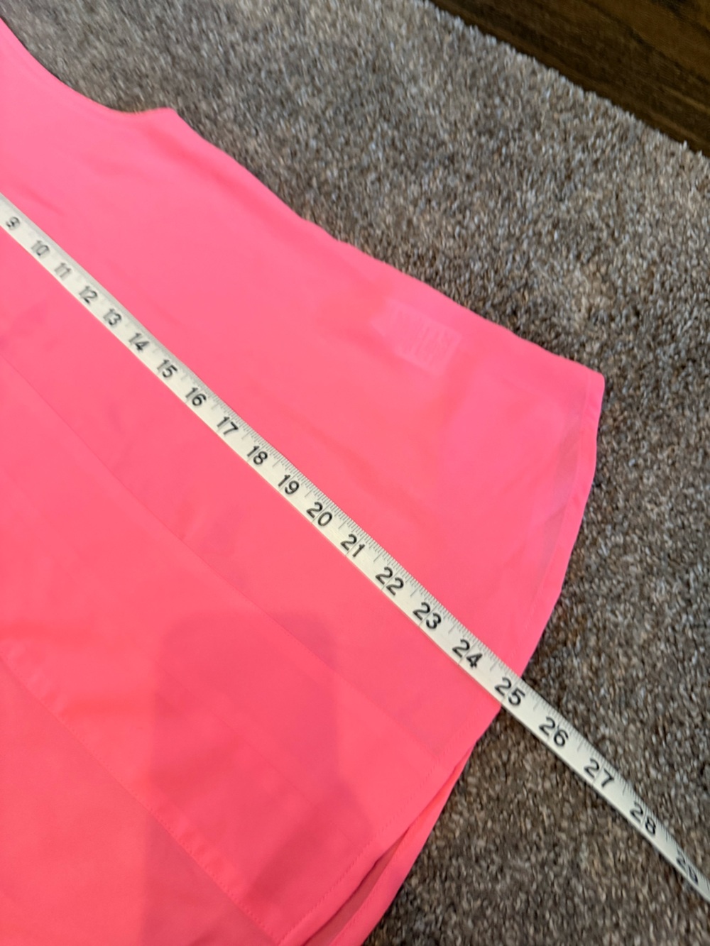 JCrew V-Neck Sleeveless Blouse in Hot Pink medium - Picture 13 of 13